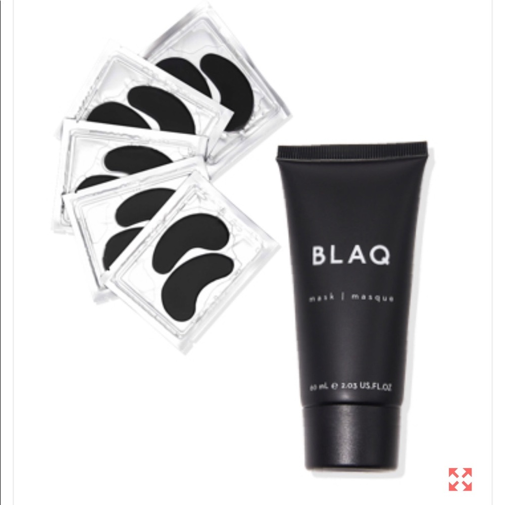 Blaq 5 Pack Hydrogel Eye Masks & Peel Off Mask Duo